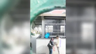 Office Colleagues Sneaking Outside For A Quick Fuck At Lunchtime
