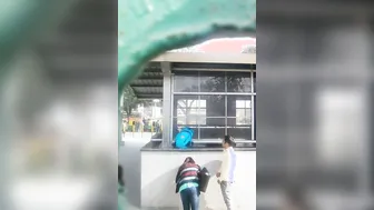 Office Colleagues Sneaking Outside For A Quick Fuck At Lunchtime