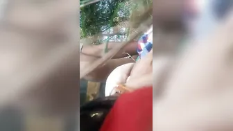 Taking My GF Outside And Fucking Her Wet Pussy Tonight