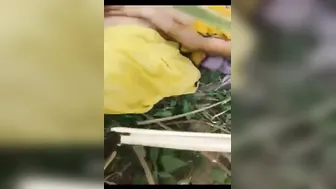 Village Whore Servicing Multiple Customers In Open Fields