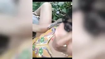 Village Whore Servicing Multiple Customers In Open Fields