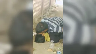 Village Slut Getting Fucked In Public Park Behind The Trees