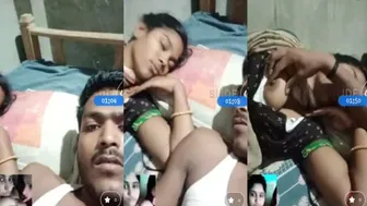 Tamil Wife Revealing Her Big Tits For Me In Bedroom Video