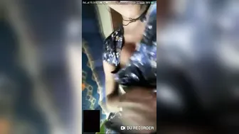 Cute Teen Flashing Her Boobs In Naughty Bathroom Selfie Video