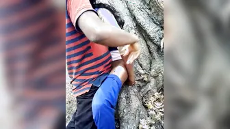 Schoolgirl GF Fucked Behind The College Building