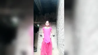 Slim Married Bhabhi Stripping Naked For Her Secret Lover
