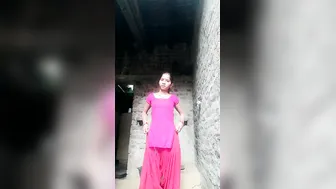 Slim Married Bhabhi Stripping Naked For Her Secret Lover