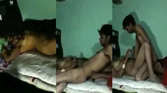 Desi Couple Having Phone Sex Together Recorded On Mobile Camera