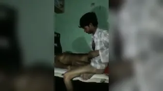 Desi Couple Having Phone Sex Together Recorded On Mobile Camera
