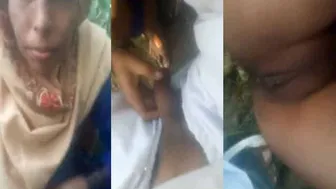 Shaved Village Babe Showing Herself Outdoors Before Getting Fucked