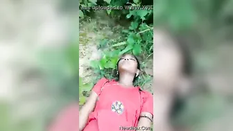 Desi GF Getting Banged By Her BF In The Woods