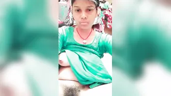 Hairy Pussy Village Babe Showing Off Her Curves On Hidden Cam