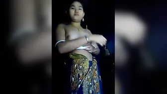 Manipuri GF Stripping Naked And Teasing On Camera