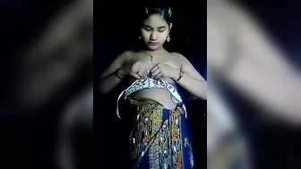 Manipuri GF Stripping Naked And Teasing On Camera