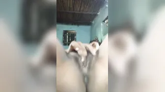 Hairy Pussy Village Teen Touching Herself Home Alone Horny