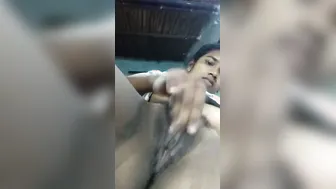 Hairy Pussy Village Teen Touching Herself Home Alone Horny