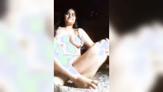 Village Bhabhi Stripping Naked Showing Everything On Camera