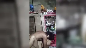 Newly Married Desi Wife Riding Her Husband In Village Bedroom