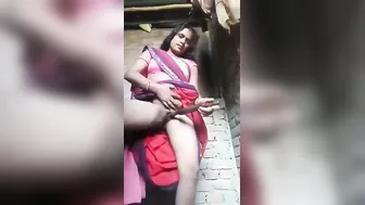 Horny Village Bhabhi Playing With Toy Getting Wet On Selfie Cam