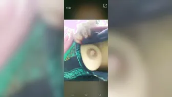 Village Bhabhi Getting Naughty During Private Video Call Session