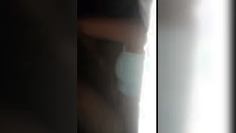 Horny Neighborhood Aunty Taking A Hard Pounding On Her Knees