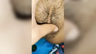 GF Spreading Her Tight Pink Pussy For BF Cam