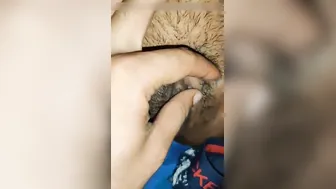 GF Spreading Her Tight Pink Pussy For BF Cam