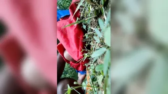Village Gf Getting Fucked Outdoors By Lover In Private Mms Clip