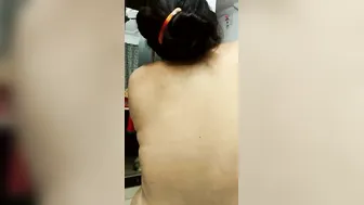 Mature Aunty Getting Dressed After Hot Sex Session With Lover
