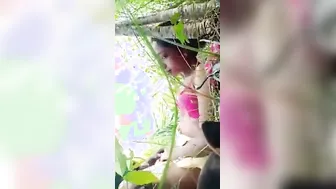 Bangladeshi Couple Fucking Passionately In Secluded Outdoor Spot