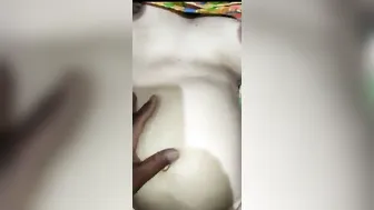 Hairy Indian Aunty Riding Her Friend's Husband On The Bed