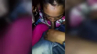 Cheating Wife Sucking Cock Outdoors In Risky Public Affair