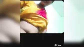 Village Babe Flashing Her Huge Natural Tits On Webcam For Cash