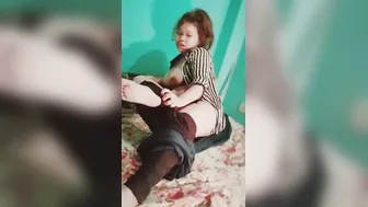 Chubby Slut Showing Off Her Big Tits And Ass On Webcam Live