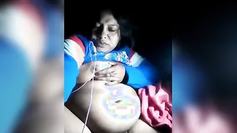 Married Slut Sexting Her Lover While Husband Sleeps Next Door