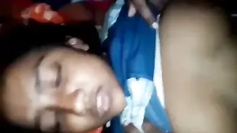 Virgin GF Losing It With Her BF In Hostel Room
