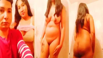 Village Girl Spreading Her Legs Wide Showing Everything To You