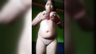Village Wife From Bengal Recording Nude Selfie For Husband