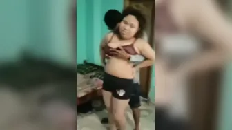 Amateur Couple Making Hardcore Sex Tape In Their Own Bedroom