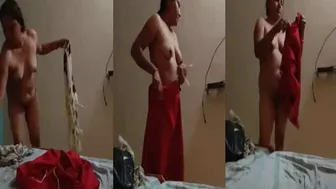 Naughty Bhabhi Caught Naked By Husband's Friend On Hidden Cam