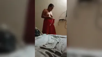 Naughty Bhabhi Caught Naked By Husband's Friend On Hidden Cam