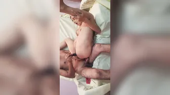 Desi Wife Spreading Legs Wide Getting Fucked By Loving Husband