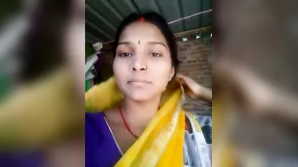 Horny Village Wife Exposing Everything On Camera For Lover