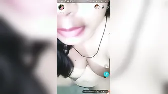 Slutty Married Woman Dancing Wild Stripping Live On Video Call