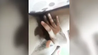 Hairy Girl With Bouncing Boobs Making Sexy Video For Lover