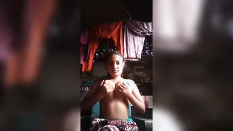 Village Girl Revealing Her Massive Boobs On Webcam For Bf