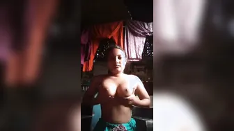 Village Girl Revealing Her Massive Boobs On Webcam For Bf