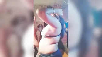 Village GF Exposing Her Natural Big Boobs On Video Call