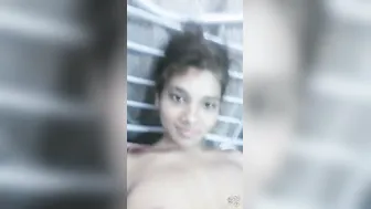 Busty Desi Slut Stripping In Selfie Video Making You Hard