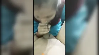 Village Maid Caught Sucking Dick In Bathroom Private Recording